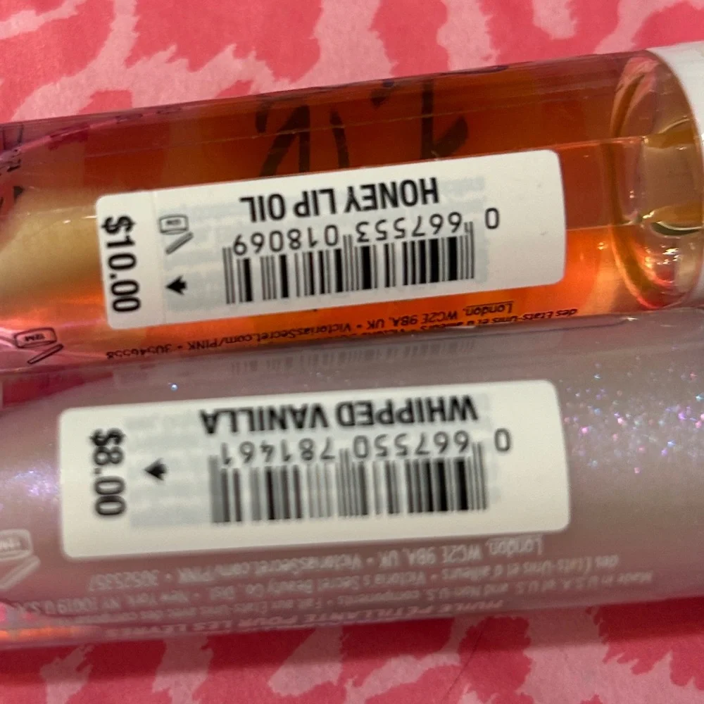 Victoria's Secret Pink Honey and Glitter Lip Gloss Duo